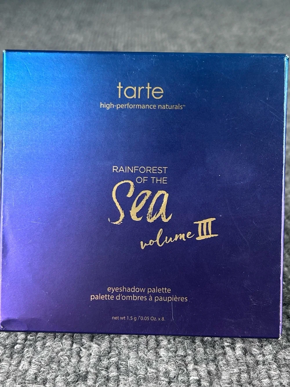 Tarte Rainforest of the Sea Volume III 3 Eyeshadow Palette ~ Discontinued Rare